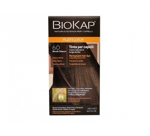 BioKap Nutricolor 6.0 Biondo Tabacco Tinta Bios Line 8030243010292