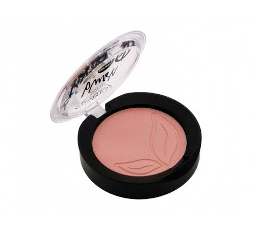 Blush in cialda Rosa satinato n. 01 - 3.5 g - PuroBio Cosmetics 8051411361824