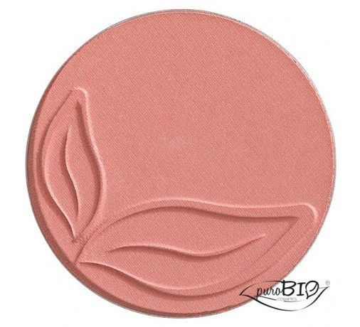 Blush in cialda Rosa satinato n. 01 - 3.5 g - PuroBio Cosmetics 8051411361824 2