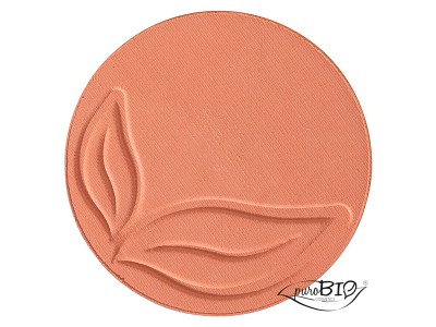 Blush in cialda Rosa corallo n. 02 3.5 g PuroBio Cosmetics 8051411361831