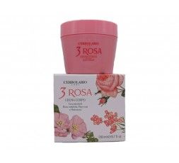 3 Rosa Crema corpo 200 ml - Erbolario 8022328103784