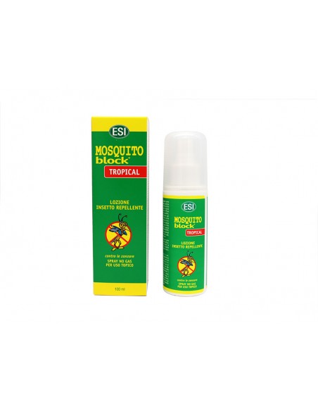 Mosquito block spray zanzare 100 ml - ESI 8008843130924