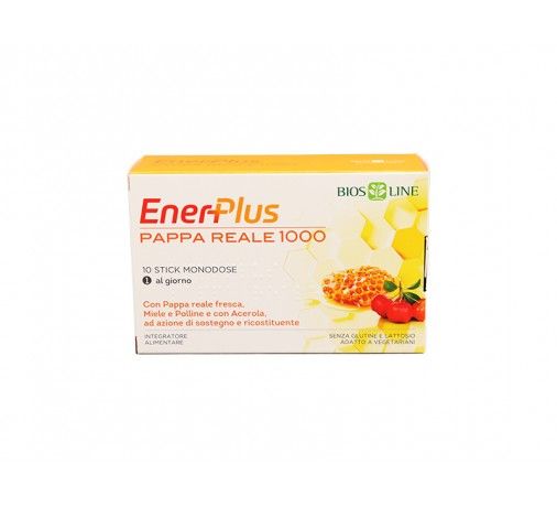 Ener Plus Pappa reale 10 stick - Bios Line 8030243030856