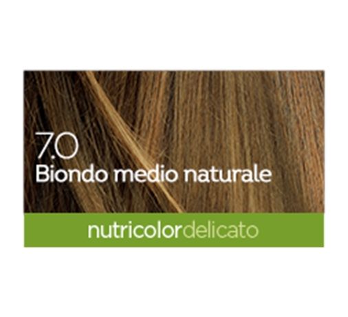 BioKap Nutricolor Delicato 7.0 Biondo Medio Naturale Tinta Bios Line 8030243011237 2