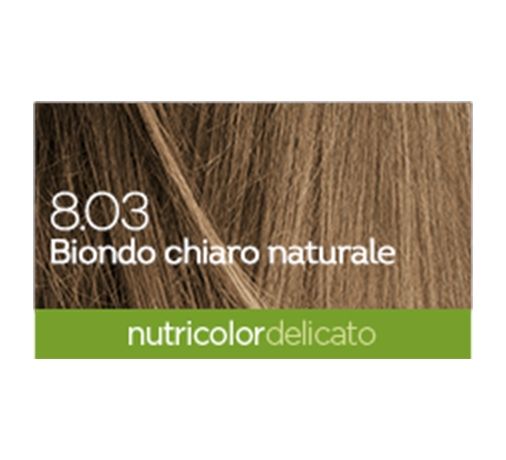 BioKap Nutricolor Delicato 8.03 Biondo Chiaro Naturale Tinta Bios Line 8030243011268 2