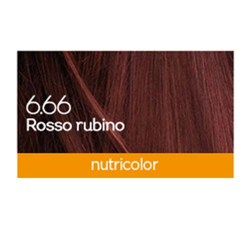 BioKap Nutricolor 6.66 Rosso Rubino Tinta Bios Line 8030243010339 2