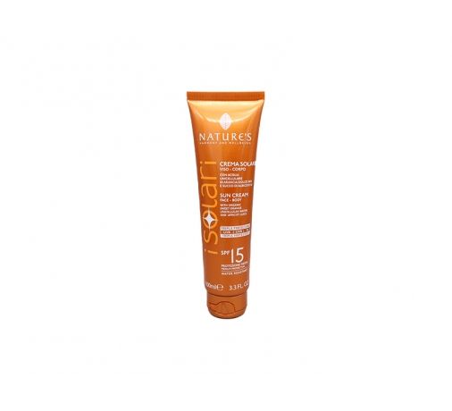 solari crema corpo e viso spf 15 100 ml travel size 8030243025487