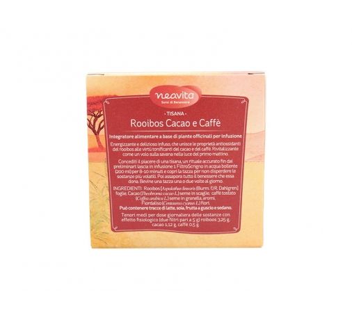 Rooibos cacao e caffè 15 filtroscrigno 8054608126961 Neavita 2