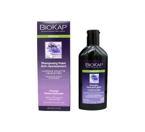 Biokap Shampoo viola anti-giallo 200 ml 8030243032621 Bios Line