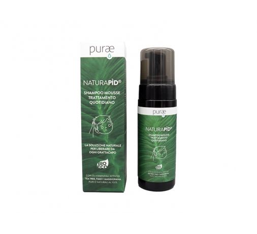 NaturaPìd Shampoo mousse 150 ml 8054608129139 Purae 2
