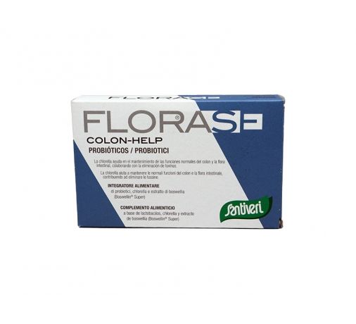 Florase colon help capsule 8412170040991 40 capsule Santiveri