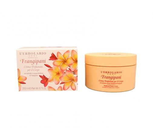 Frangipani Crema profumata per il corpo L'Erbolario 8022328113998 contenuto