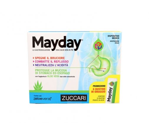 Mayday 24 bustine x 10 ml Zuccari