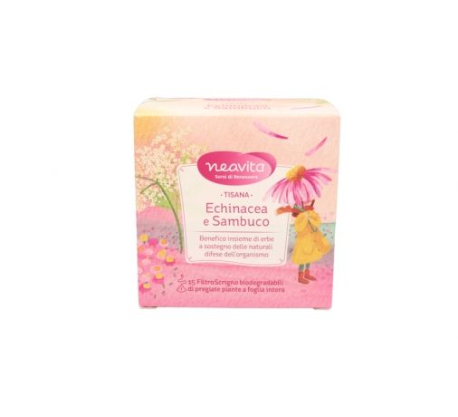 Echinacea e sambuco Filtroscrigno 15x2,5g neavita 8054608126152