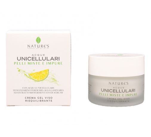 Acque unicellulari Crema viso pelli miste e impure 50 ml Bios Line 8030243028983