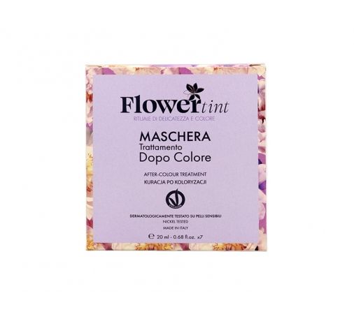 Kit 7 maschere trattamento dopo colore Flowertint 8057206780269