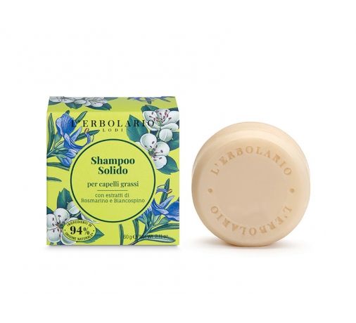 Shampoo solido per capelli grassi 60 g 8022328115053 L'Erbolario