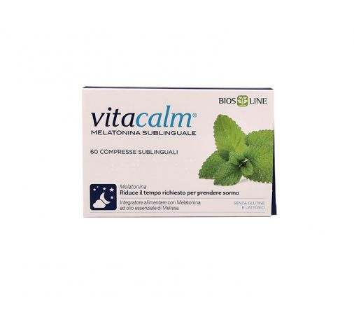 VitaCalm Melatonina Sublinguale 1 mg 8030243008718 Bios Line