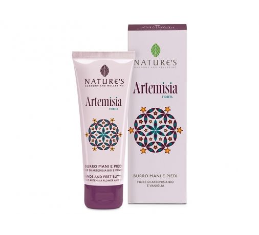 Burro Mani e Piedi Artemisia di Nature's  idratazione intensa e nutrimento, ideale per la pelle secca e screpolata