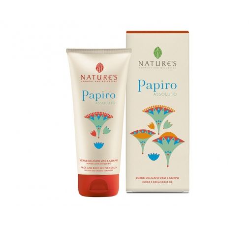 Papiro Scrub Viso e Corpo 200 ml - Esfoliazione Naturale e Delicata