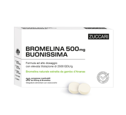 Bromelina 500 Buonissima 30 compresse %ean13% %brand%