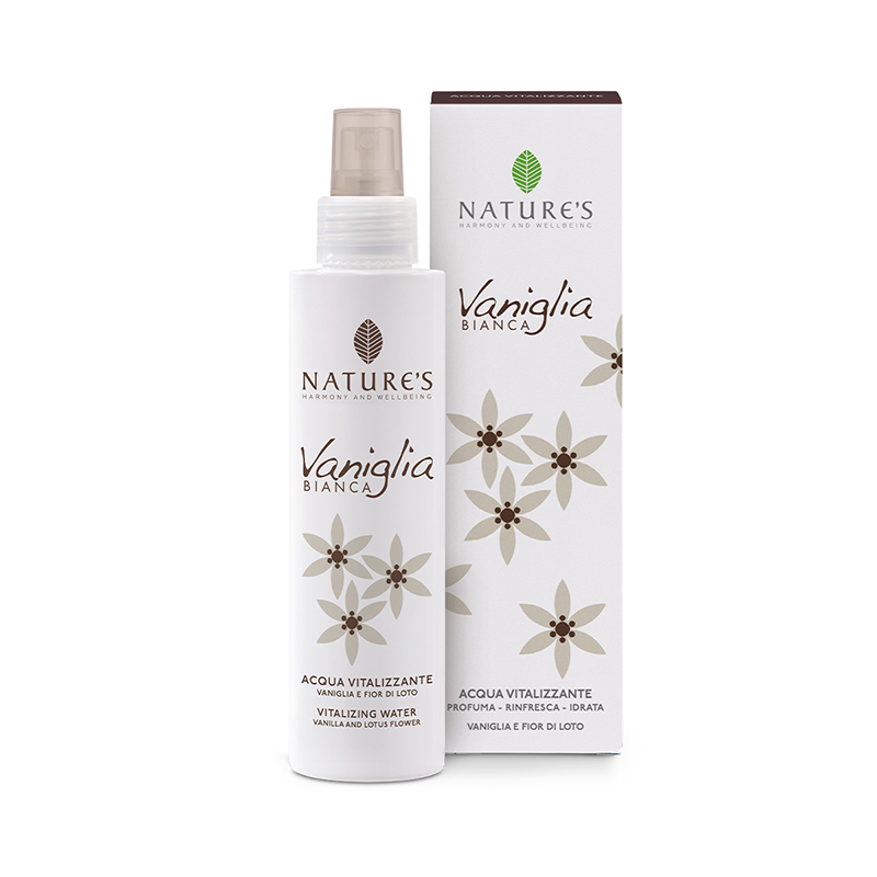 Vaniglia bianca Acqua vitalizzante idratante 150 ml Nature's