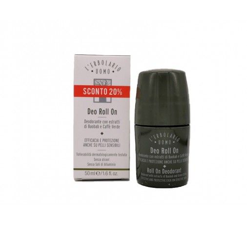 Erbolario uomo deodorante roll-on 50 ml 8022328180037
