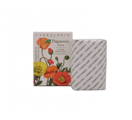 Papavero soave Sapone 100 g Erbolario 8022328110027