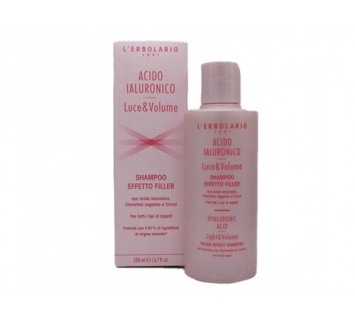 Acido Ialuronico Luce&Volume Shampoo 200 ml Erbolario 8022328103937