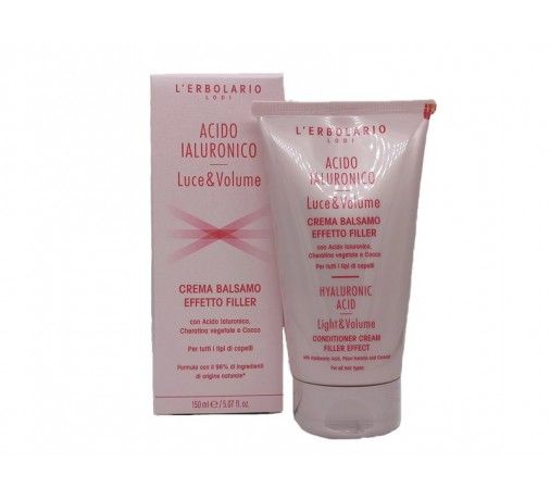 Acido Ialuronico Luce&Volume Crema balsamo 150 ml Erbolario 8022328103838