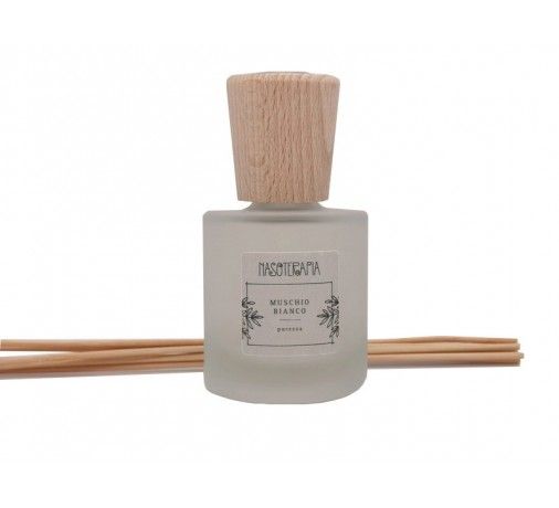 Diffusore bastoncini 100 ml MUSCHIO BIANCO - purezza - Hp Italia 8052405164599