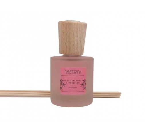 Diffusore bastoncini 100 ml LEGNO DI ROSA E VANIGLIA - seduzione - Hp Italia 8056479389353